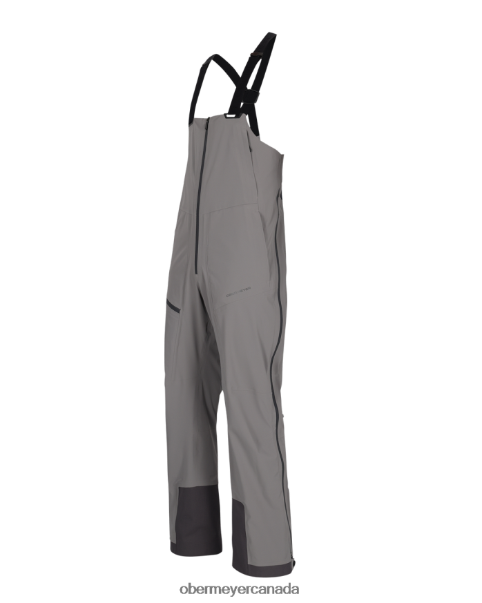 Obermeyer Unisex M Highlands Shell Bib PT4J426 Clothing Stone