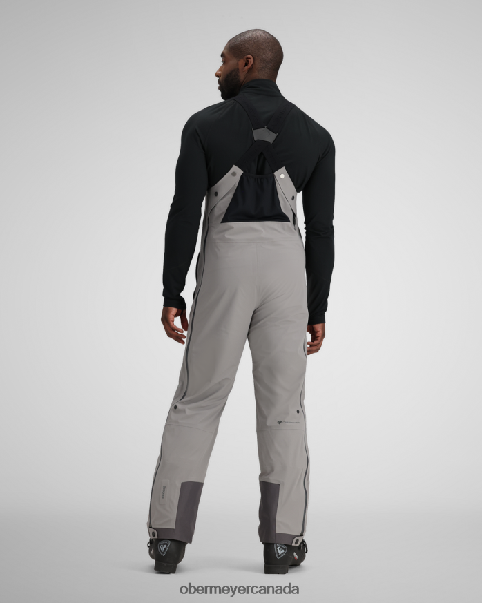 Obermeyer Unisex M Highlands Shell Bib PT4J426 Clothing Stone