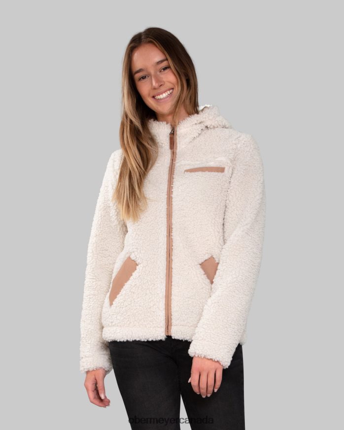Obermeyer Women Amelia Sherpa Jacket PT4J304 Clothing Quartz