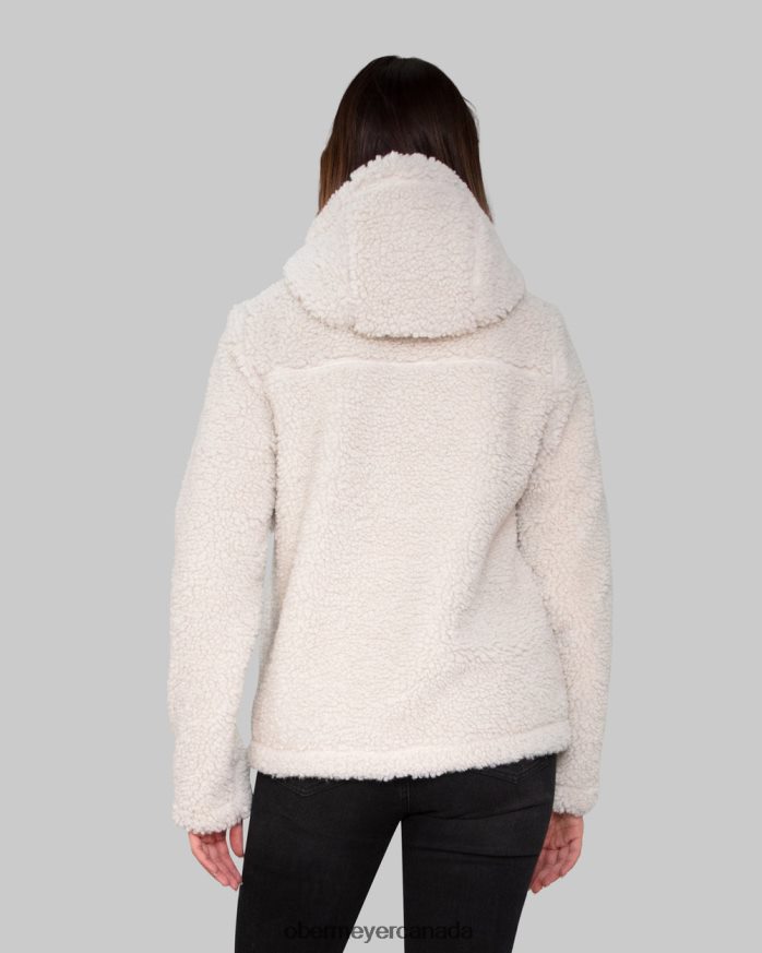 Obermeyer Women Amelia Sherpa Jacket PT4J304 Clothing Quartz