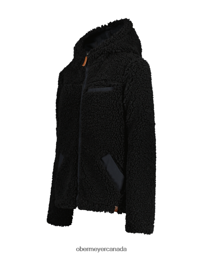Obermeyer Women Amelia Sherpa Jacket PT4J305 Clothing Black
