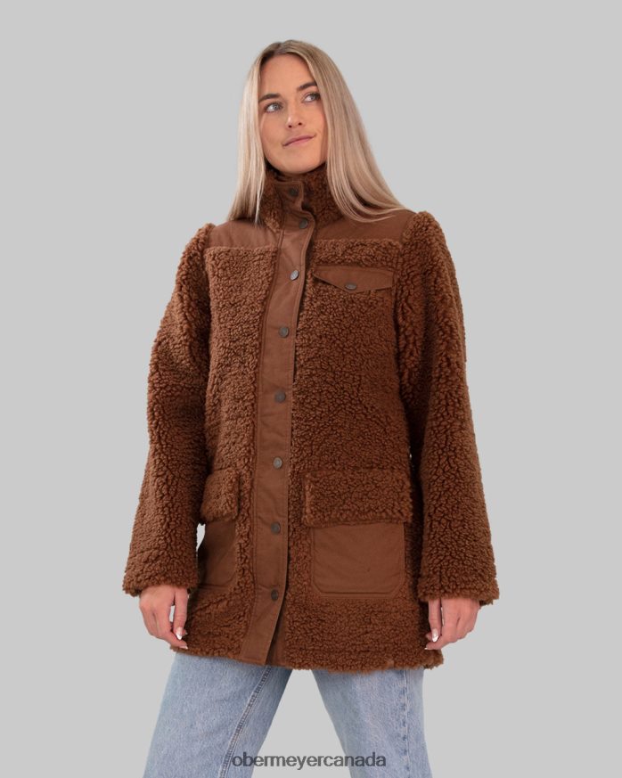 Obermeyer Women Andie Sherpa Jacket PT4J278 Clothing Folklore
