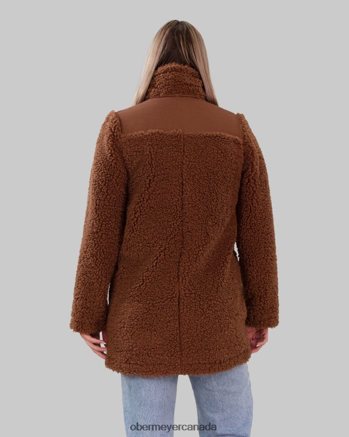 Obermeyer Women Andie Sherpa Jacket PT4J278 Clothing Folklore