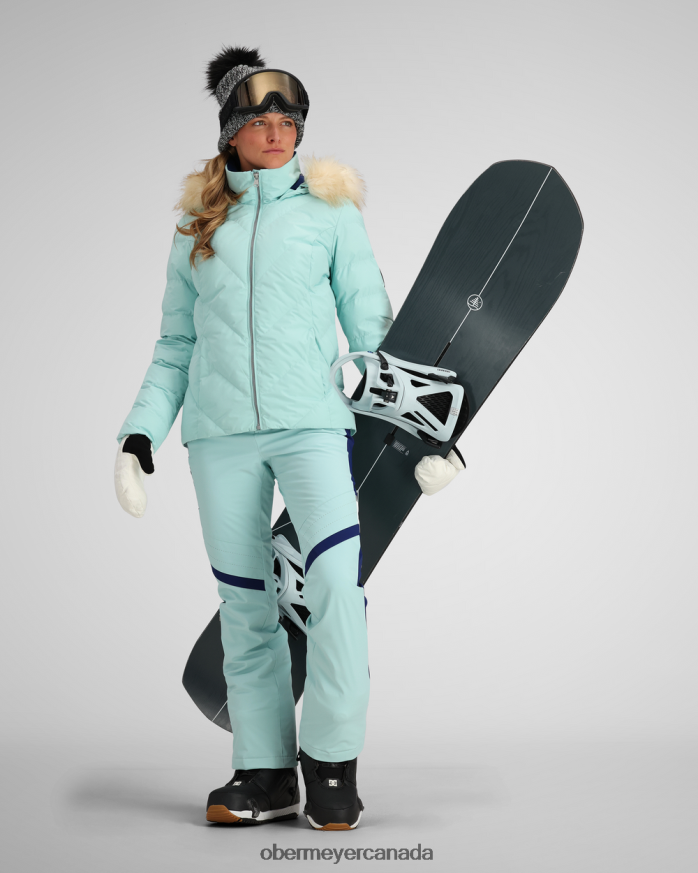 Obermeyer Women Bombshell Jacket PT4J51 Clothing La Paz Blue