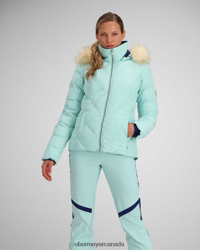 Obermeyer Women Bombshell Jacket PT4J51 Clothing La Paz Blue