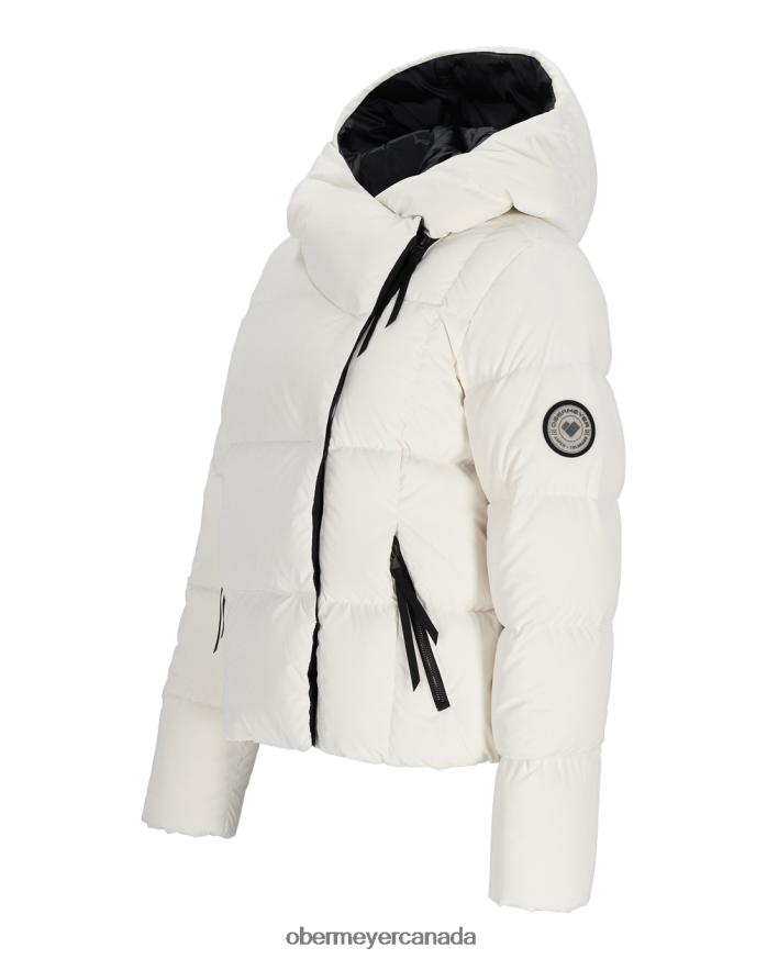 Obermeyer Women Calypso Down Jacket PT4J112 Clothing Diamond White