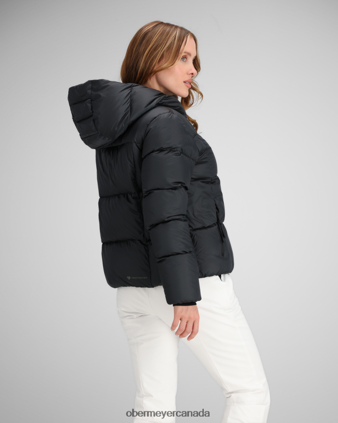 Obermeyer Women Calypso Down Jacket PT4J113 Clothing Black