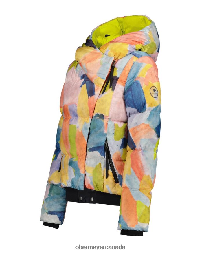 Obermeyer Women Calypso Down Jacket PT4J117 Clothing Paintbrush