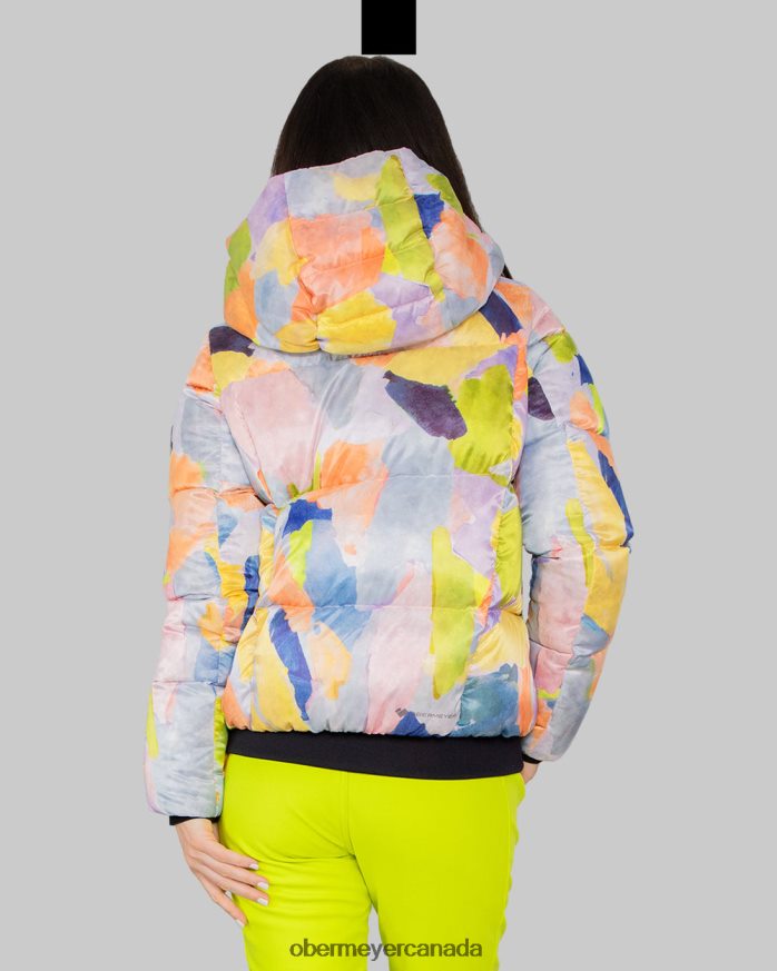 Obermeyer Women Calypso Down Jacket PT4J117 Clothing Paintbrush