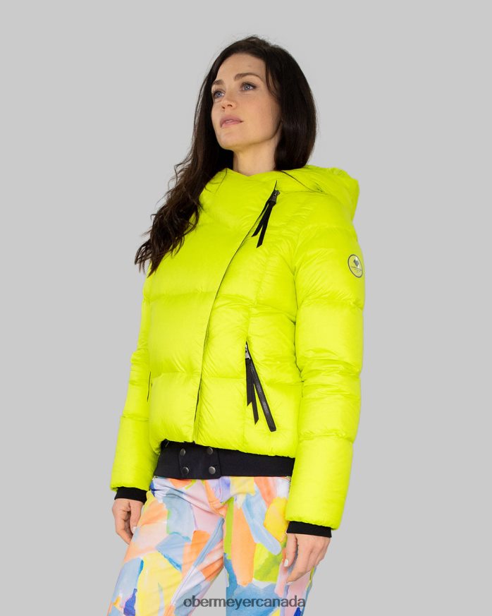 Obermeyer Women Calypso Down Jacket PT4J118 Clothing Electrify