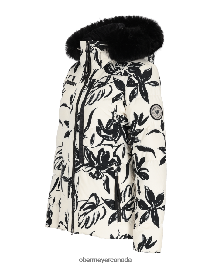 Obermeyer Women Circe Down Jacket PT4J7 Clothing Moonflower