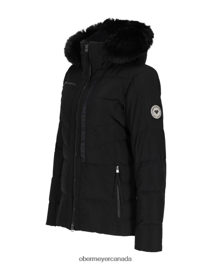 Obermeyer Women Circe Down Jacket PT4J9 Clothing Black