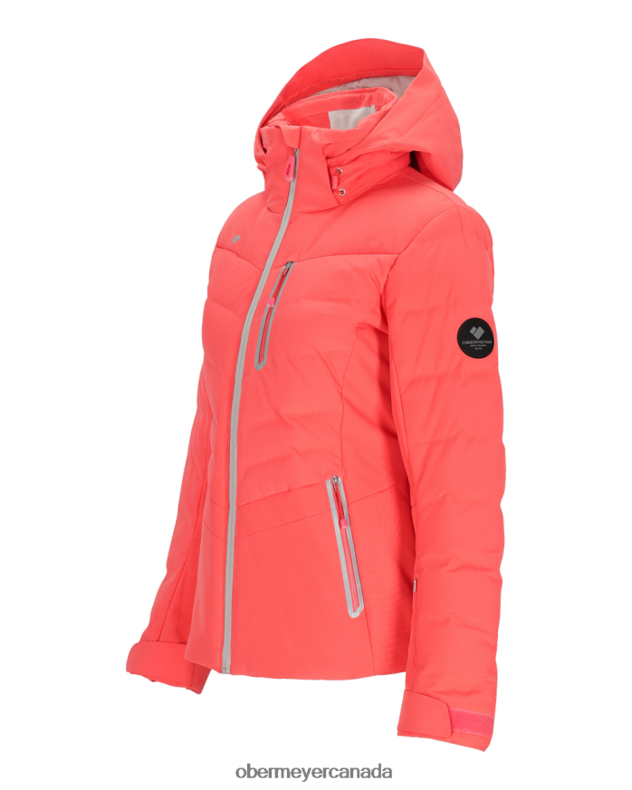 Obermeyer Women Cosima Down Jacket PT4J12 Clothing Confetti