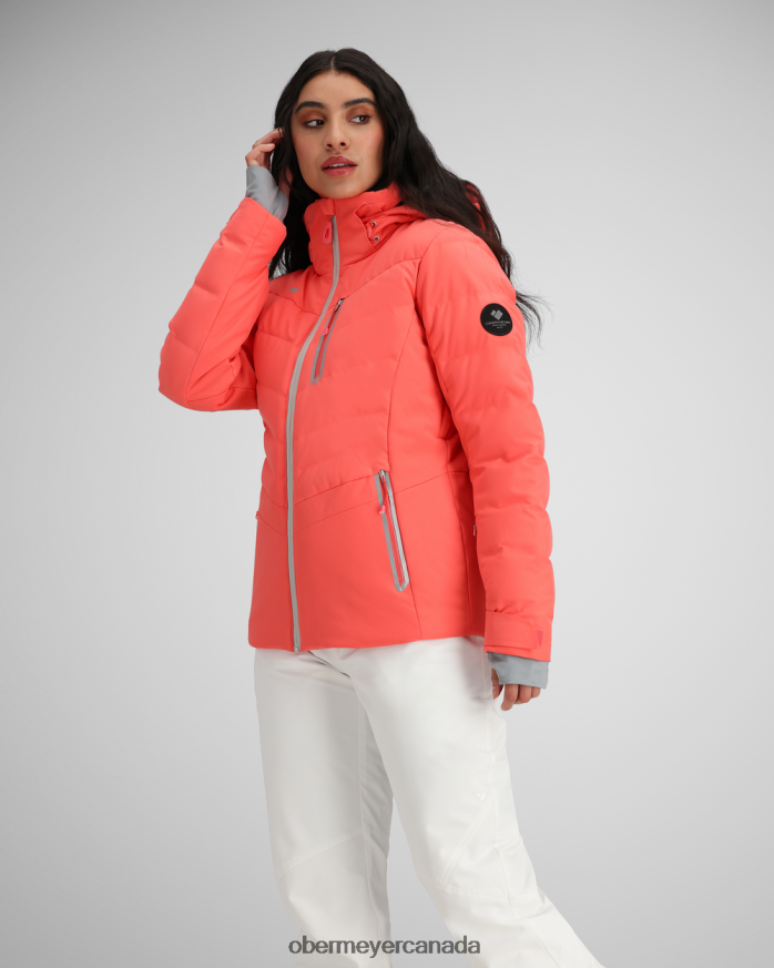 Obermeyer Women Cosima Down Jacket PT4J12 Clothing Confetti