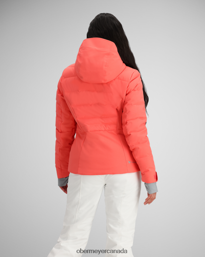 Obermeyer Women Cosima Down Jacket PT4J12 Clothing Confetti