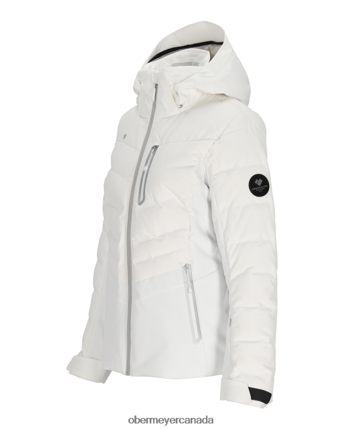 Obermeyer Women Cosima Down Jacket PT4J13 Clothing White
