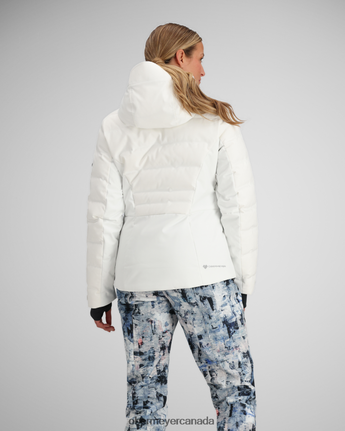 Obermeyer Women Cosima Down Jacket PT4J13 Clothing White