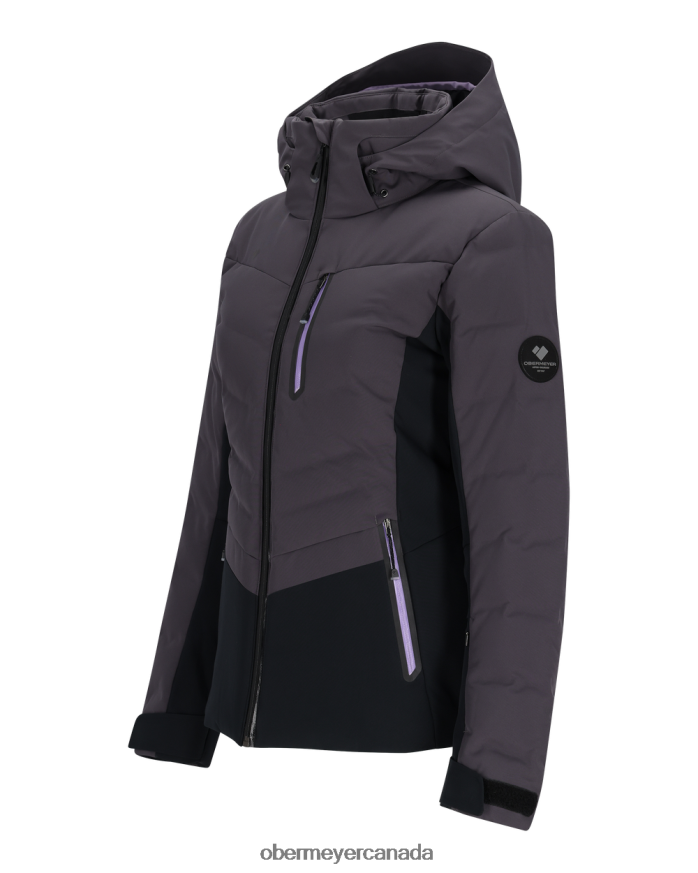 Obermeyer Women Cosima Down Jacket PT4J14 Clothing Basalt