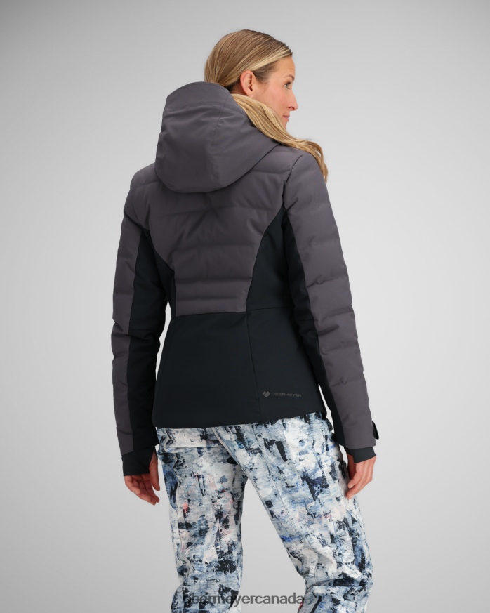 Obermeyer Women Cosima Down Jacket PT4J14 Clothing Basalt