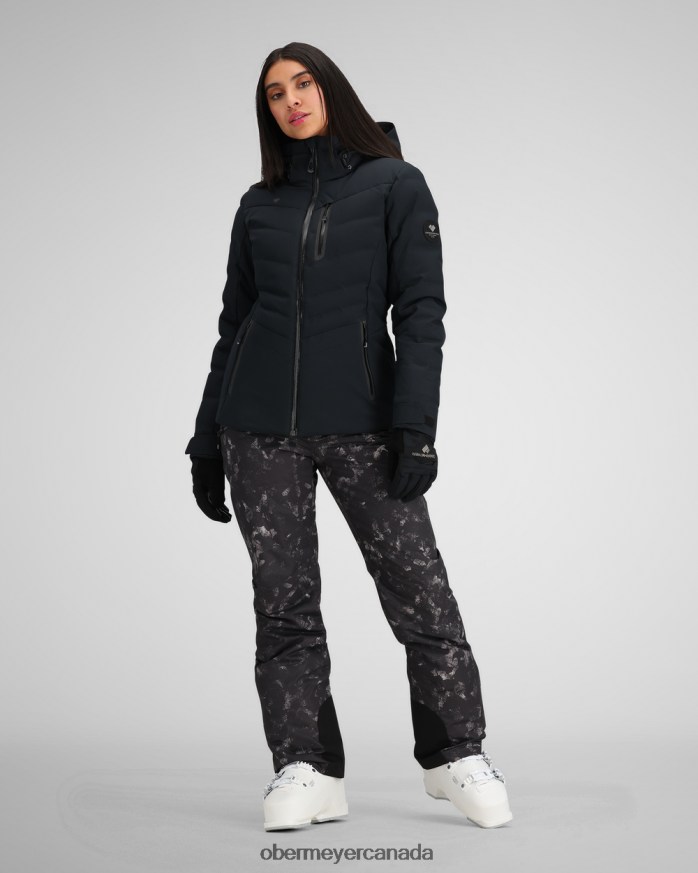Obermeyer Women Cosima Down Jacket PT4J15 Clothing Black