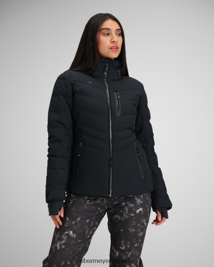 Obermeyer Women Cosima Down Jacket PT4J15 Clothing Black