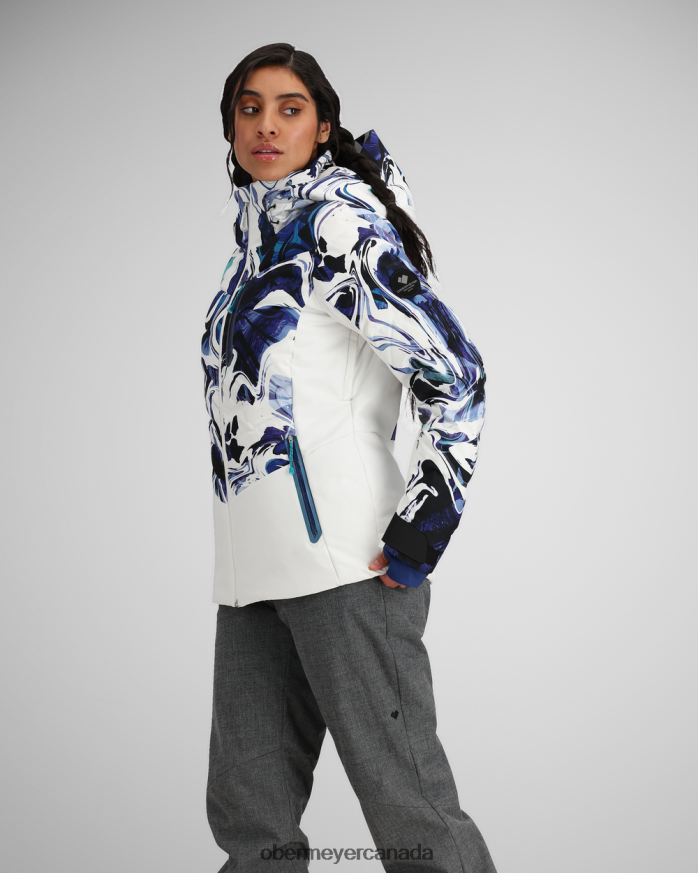 Obermeyer Women Cosima Down Jacket PT4J19 Clothing Glacier Melt