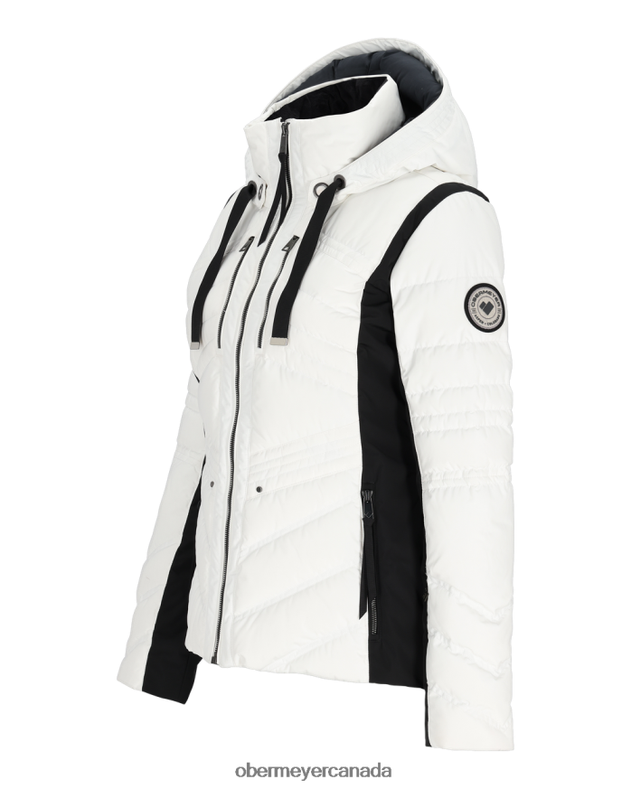 Obermeyer Women Devon Down Jacket PT4J73 Clothing White