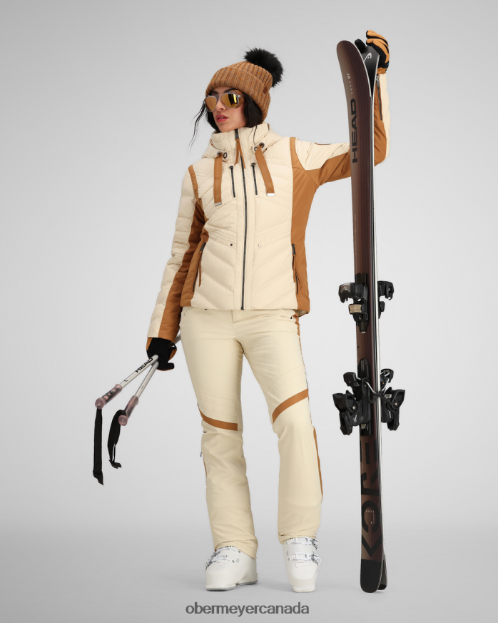 Obermeyer Women Devon Down Jacket PT4J75 Clothing Sandbar