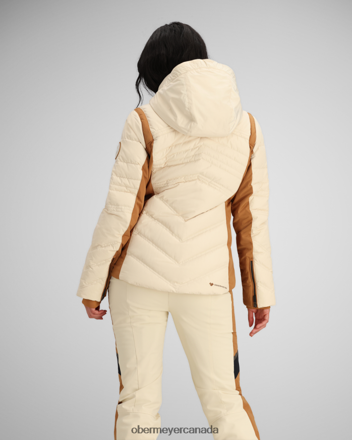 Obermeyer Women Devon Down Jacket PT4J75 Clothing Sandbar