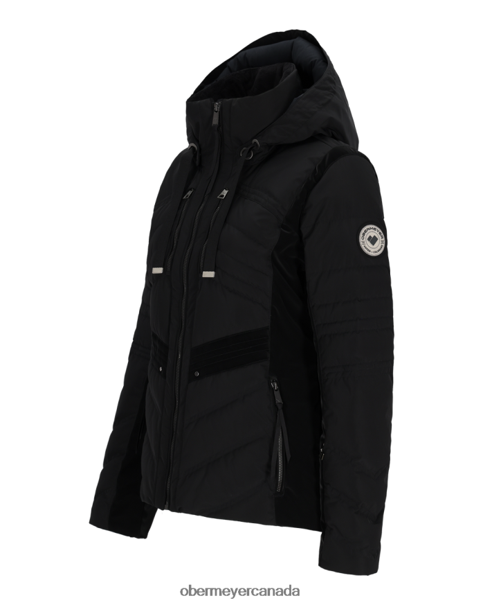 Obermeyer Women Devon Down Jacket PT4J76 Clothing Black