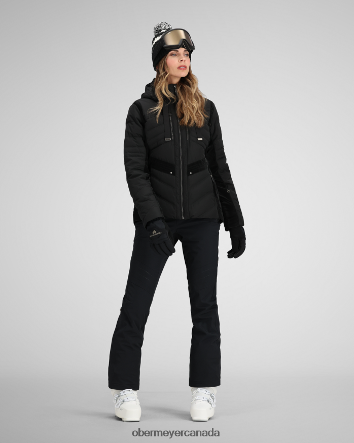 Obermeyer Women Devon Down Jacket PT4J76 Clothing Black