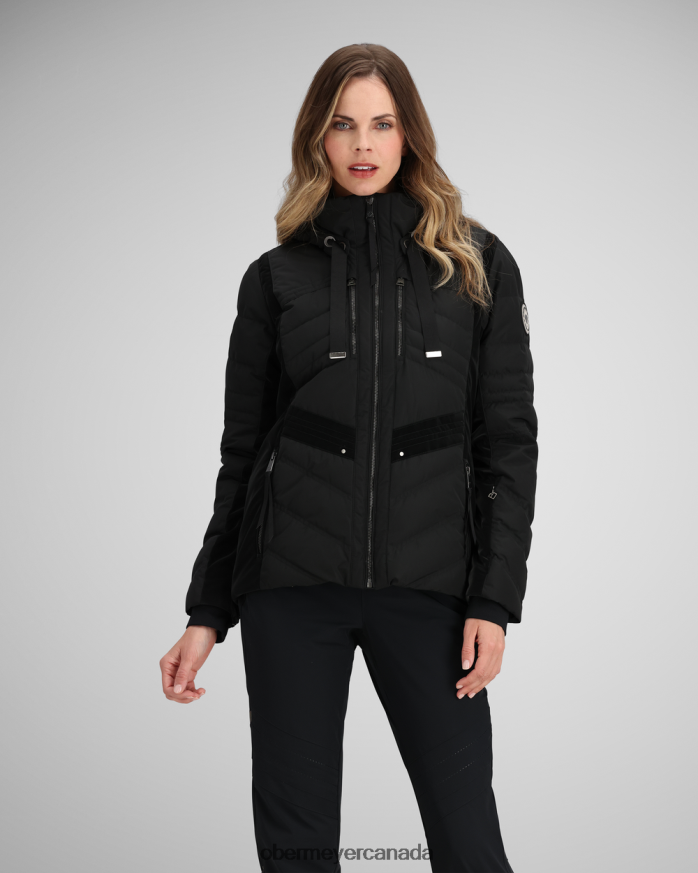 Obermeyer Women Devon Down Jacket PT4J76 Clothing Black