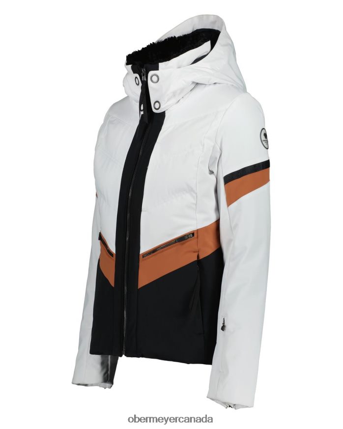 Obermeyer Women Electra Jacket PT4J263 Clothing White