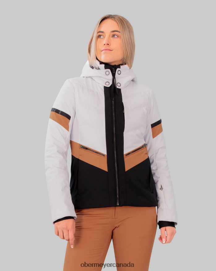 Obermeyer Women Electra Jacket PT4J263 Clothing White