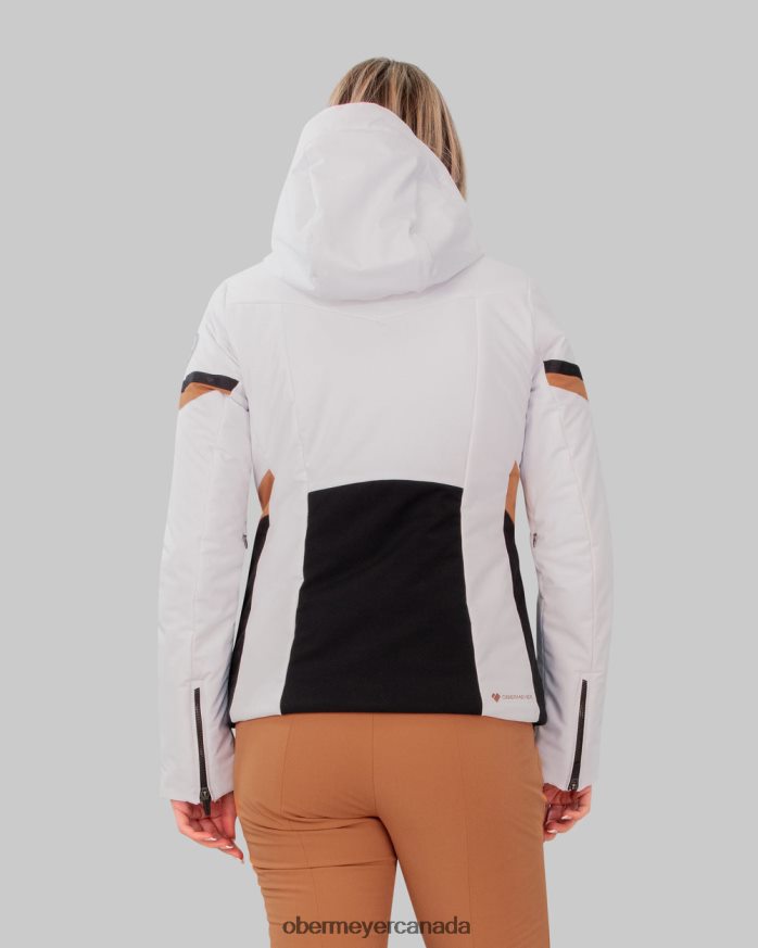Obermeyer Women Electra Jacket PT4J263 Clothing White