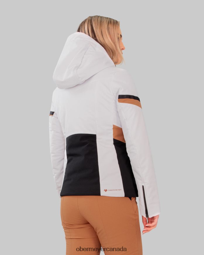 Obermeyer Women Electra Jacket PT4J263 Clothing White