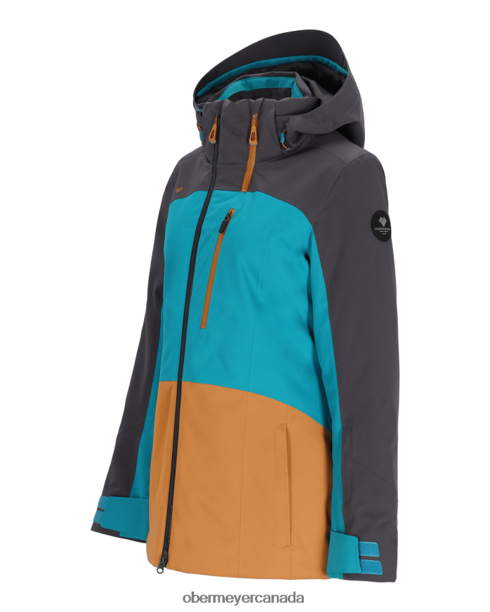 Obermeyer Women First Chair Jacket PT4J22 Clothing Teal Me