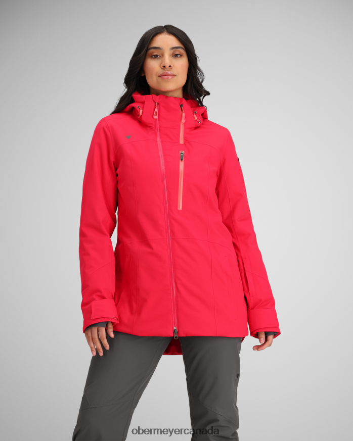 Obermeyer Women First Chair Jacket PT4J24 Clothing Watermelon