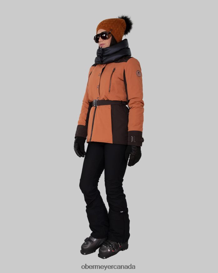 Obermeyer Women Harmony Jacket PT4J292 Clothing Copper Bowl