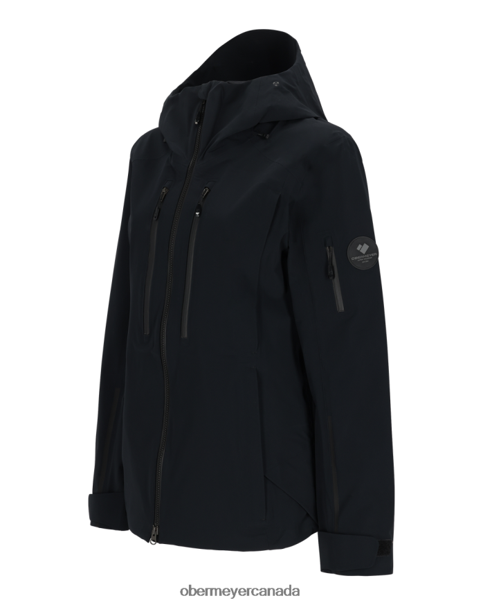Obermeyer Women Highlands Shell Jacket PT4J84 Clothing Black