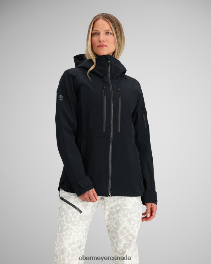 Obermeyer Women Highlands Shell Jacket PT4J84 Clothing Black
