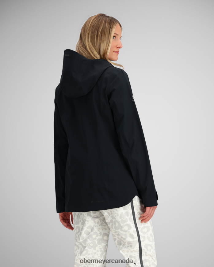 Obermeyer Women Highlands Shell Jacket PT4J84 Clothing Black