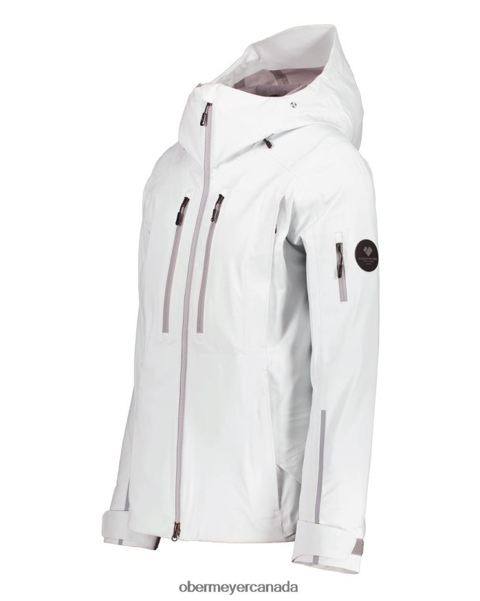 Obermeyer Women Highlands Shell Jacket PT4J85 Clothing Frosted