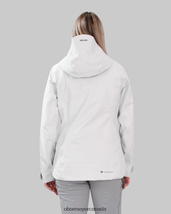 Obermeyer Women Highlands Shell Jacket PT4J85 Clothing Frosted