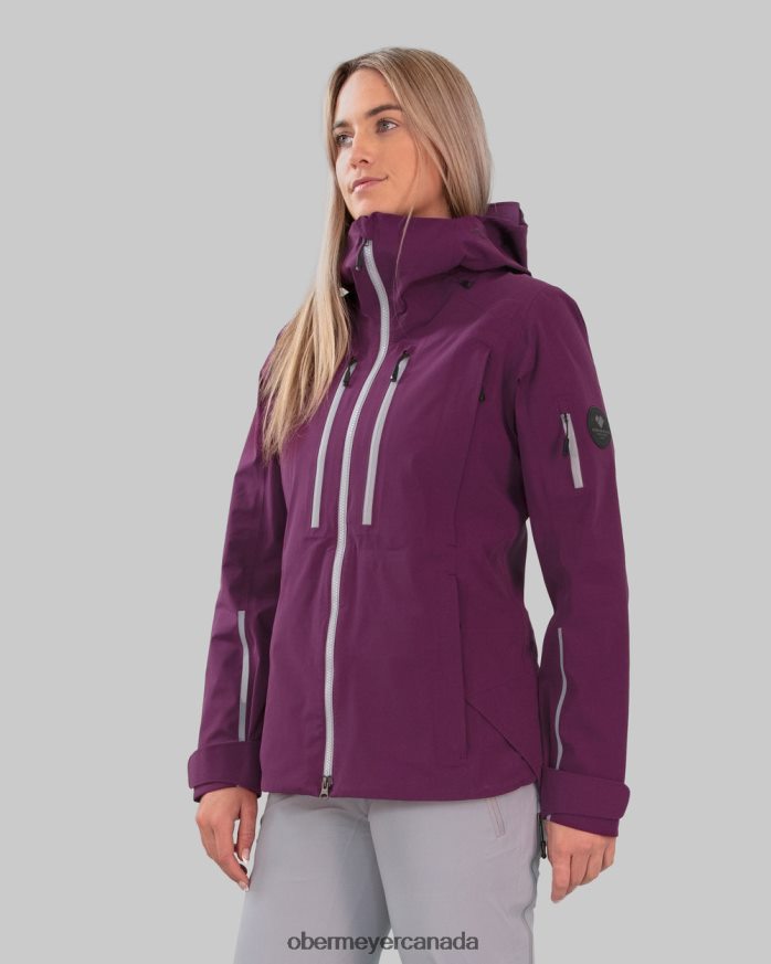 Obermeyer Women Highlands Shell Jacket PT4J86 Clothing Reign Check