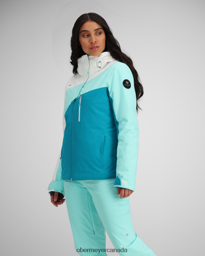 Obermeyer Women Jette Jacket PT4J58 Clothing Teal Me