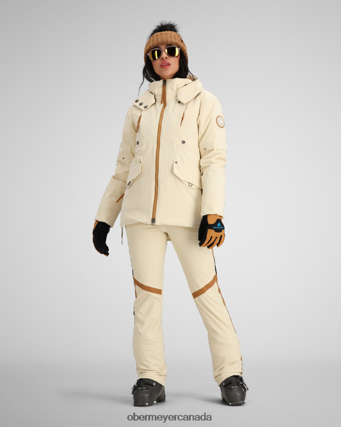 Obermeyer Women Meribel Down Jacket PT4J229 Clothing Sandbar