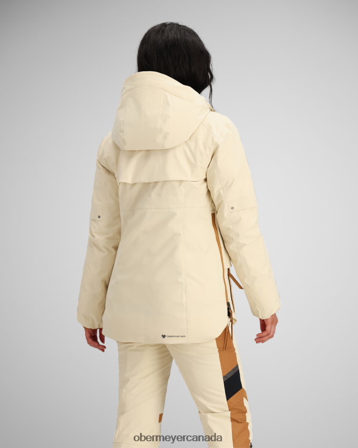 Obermeyer Women Meribel Down Jacket PT4J229 Clothing Sandbar