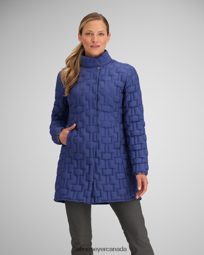 Obermeyer Women Perry Down Parka PT4J201 Clothing Navy