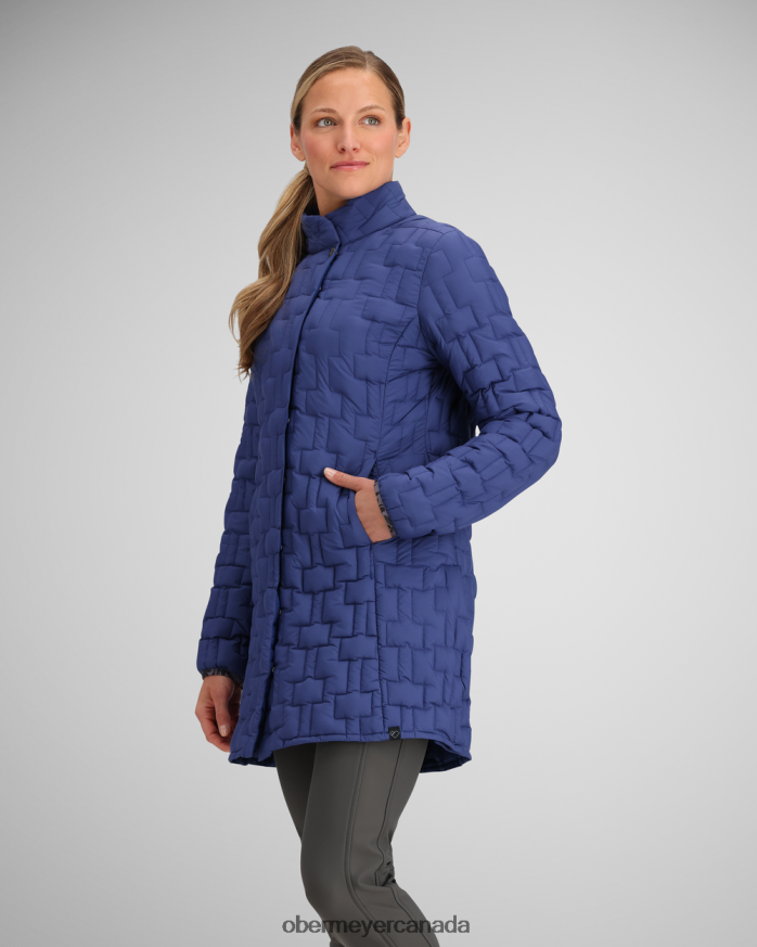 Obermeyer Women Perry Down Parka PT4J201 Clothing Navy